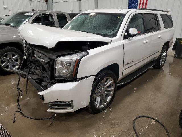 1GKS2GKC8JR381911 - 2018 GMC YUKON XL K1500 SLT WHITE photo 1