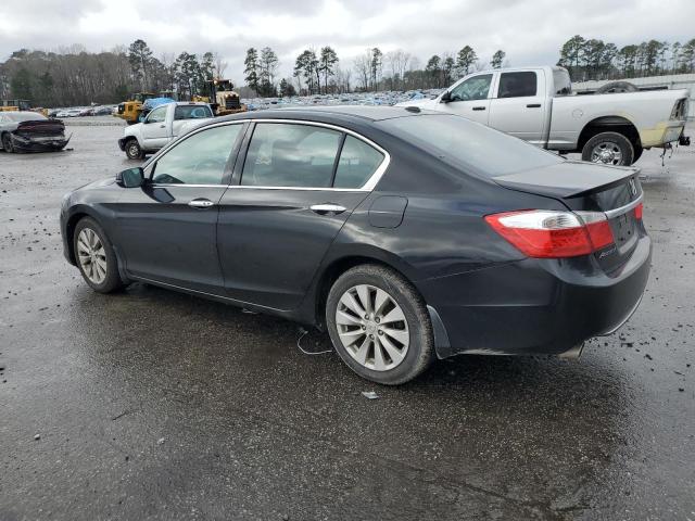 1HGCR3F83DA046215 - 2013 HONDA ACCORD EXL BLACK photo 2