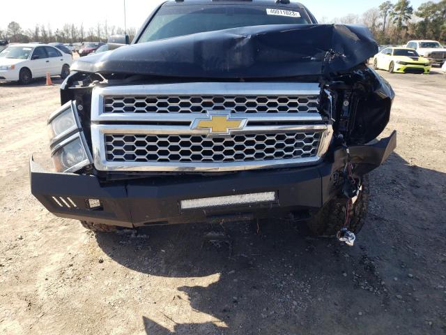 1GCRCREC0EZ379414 - 2014 CHEVROLET SILVERADO C1500 LT BLACK photo 5