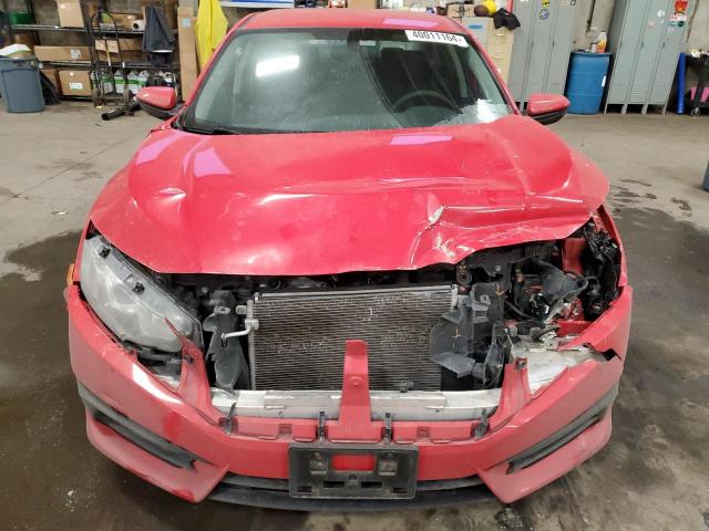 2HGFC2F52JH601070 - 2018 HONDA CIVIC LX RED photo 5