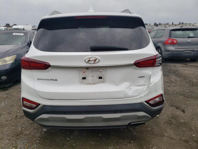 5NMS3CADXLH217529 - 2020 HYUNDAI SANTA FE SEL WHITE photo 6