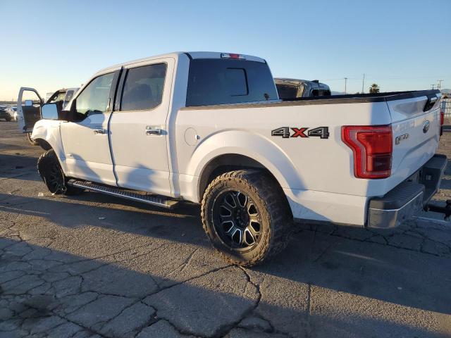 1FTEW1EP7GKE46516 - 2016 FORD F150 SUPERCREW WHITE photo 2