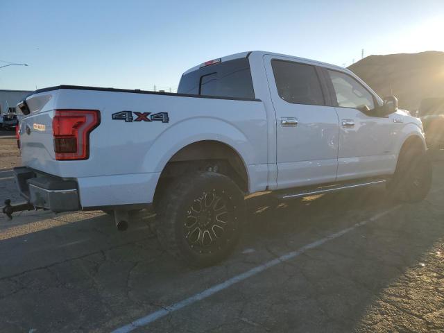 1FTEW1EP7GKE46516 - 2016 FORD F150 SUPERCREW WHITE photo 3