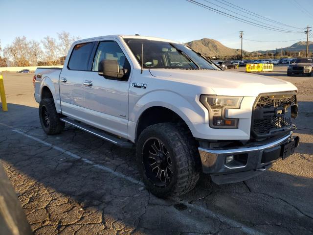 1FTEW1EP7GKE46516 - 2016 FORD F150 SUPERCREW WHITE photo 4