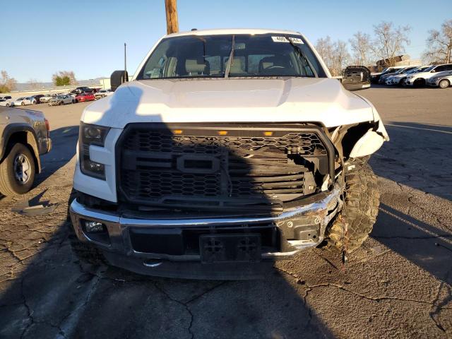 1FTEW1EP7GKE46516 - 2016 FORD F150 SUPERCREW WHITE photo 5