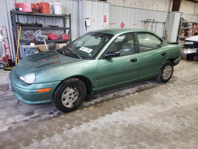 1B3ES47C2WD718238 - 1998 DODGE NEON HIGHLINE GREEN photo 1