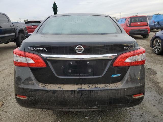 3N1AB7AP5EL693437 - 2014 NISSAN SENTRA S BLACK photo 6