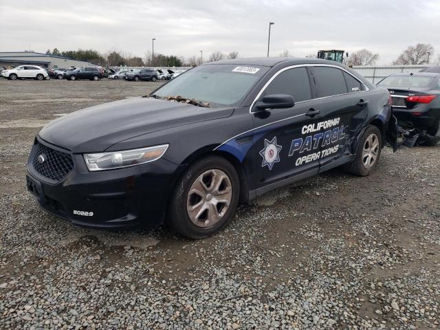 1FAHP2MKXFG163783 - 2015 FORD TAURUS POLICE INTERCEPTOR BLACK photo 1