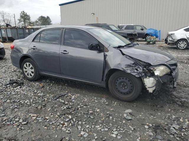 JTDBU4EE8B9130101 - 2011 TOYOTA COROLLA BASE GRAY photo 4