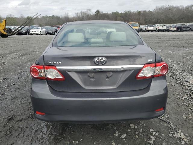 JTDBU4EE8B9130101 - 2011 TOYOTA COROLLA BASE GRAY photo 6