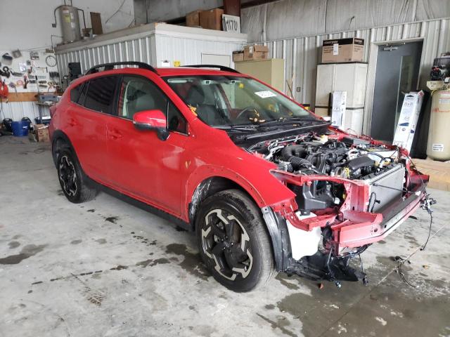 JF2GTHMC4NH275826 - 2022 SUBARU CROSSTREK LIMITED RED photo 4