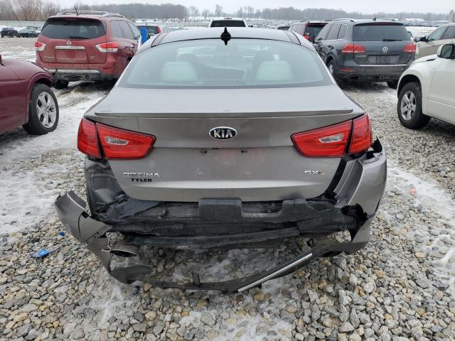 5XXGR4A68FG366181 - 2015 KIA OPTIMA SX GRAY photo 6