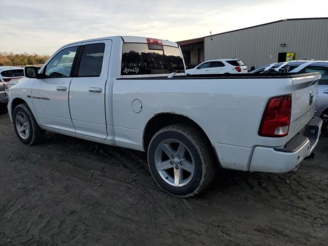 1C6RD7HT9CS115134 - 2012 DODGE RAM 1500 SPORT WHITE photo 2