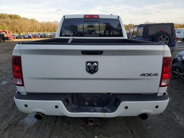 1C6RD7HT9CS115134 - 2012 DODGE RAM 1500 SPORT WHITE photo 6