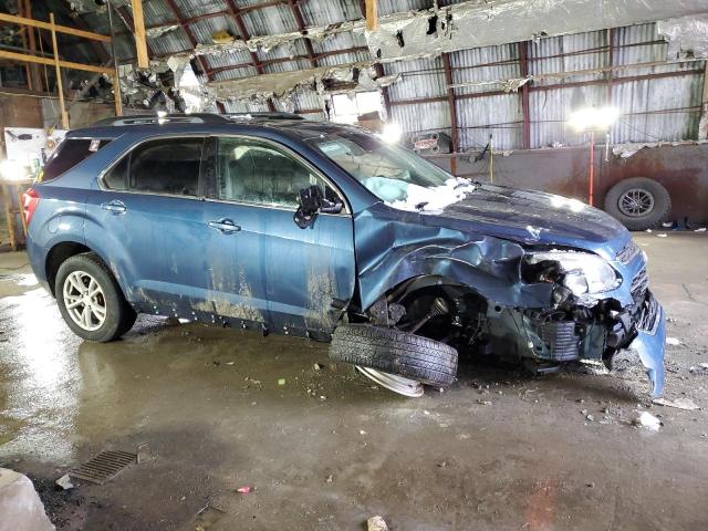 2GNALCEK7G6127957 - 2016 CHEVROLET EQUINOX LT BLUE photo 4