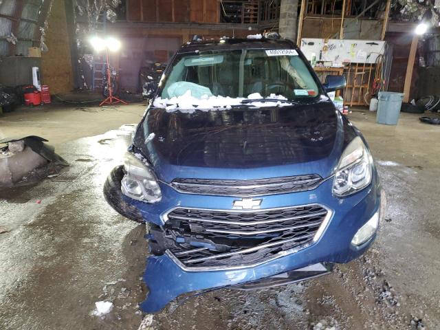 2GNALCEK7G6127957 - 2016 CHEVROLET EQUINOX LT BLUE photo 5