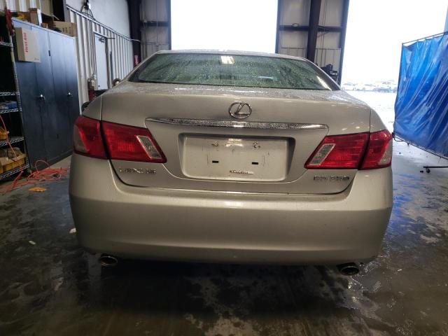 JTHBJ46G072012633 - 2007 LEXUS ES 350 SILVER photo 6