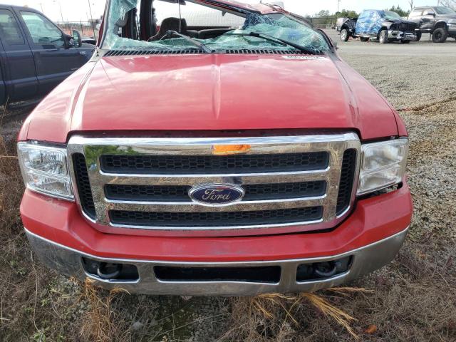 1FTSW21P66ED04945 - 2006 FORD F250 SUPER DUTY RED photo 11