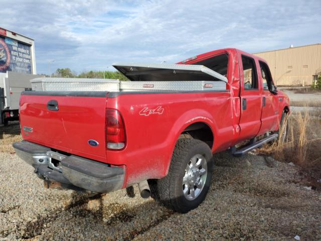 1FTSW21P66ED04945 - 2006 FORD F250 SUPER DUTY RED photo 3