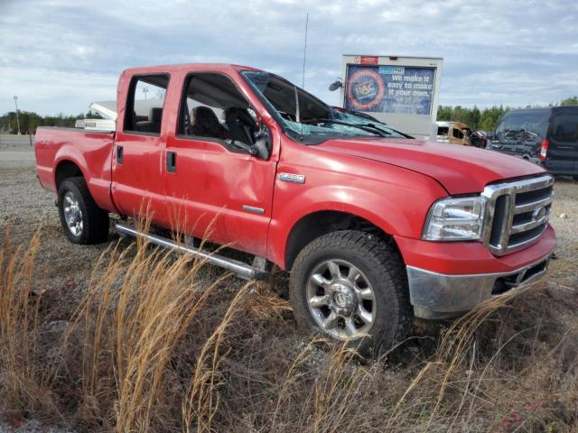 1FTSW21P66ED04945 - 2006 FORD F250 SUPER DUTY RED photo 4