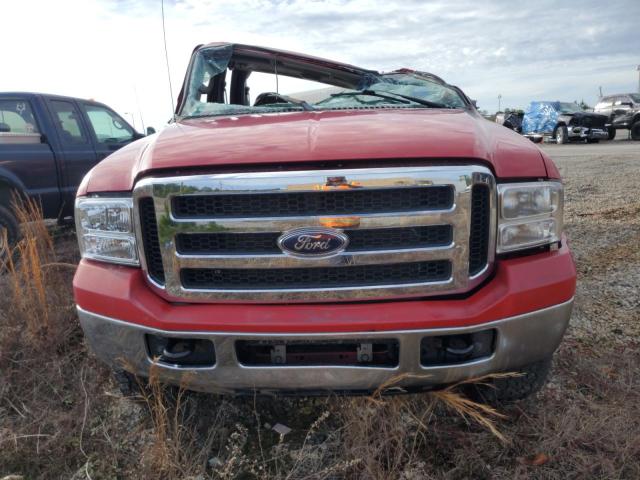 1FTSW21P66ED04945 - 2006 FORD F250 SUPER DUTY RED photo 5