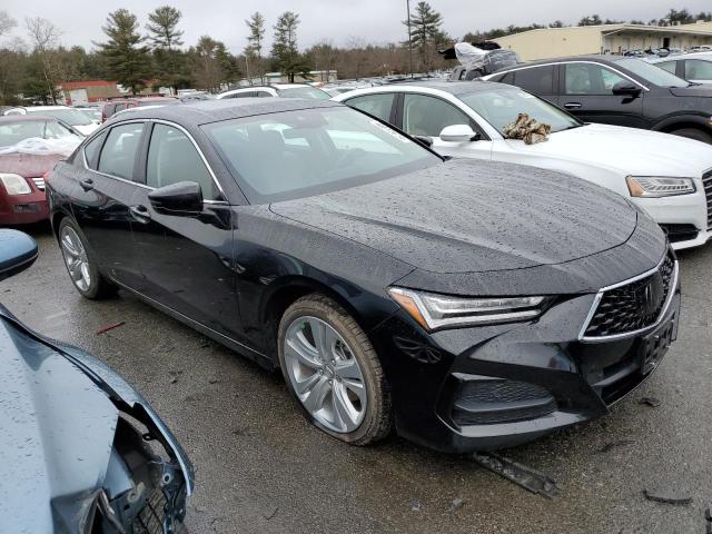 19UUB6F42MA007798 - 2021 ACURA TLX TECHNOLOGY შავი ფოტო 4