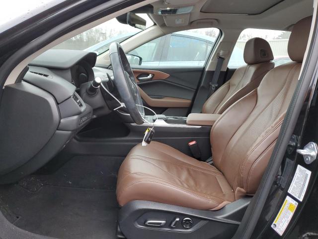 19UUB6F42MA007798 - 2021 ACURA TLX TECHNOLOGY შავი ფოტო 7