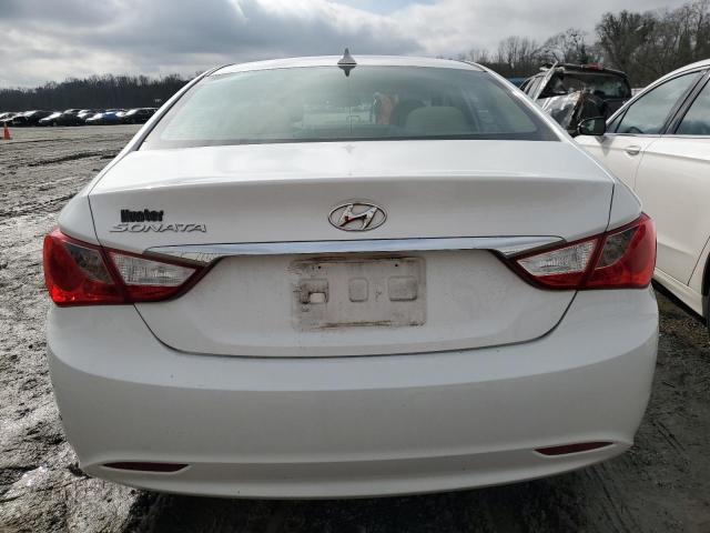 5NPEB4AC4DH757170 - 2013 HYUNDAI SONATA GLS WHITE photo 6