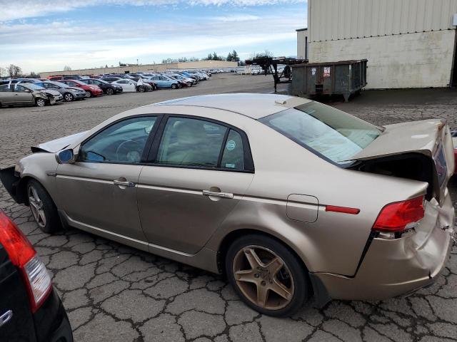 19UUA66205A033710 - 2005 ACURA TL TAN photo 2