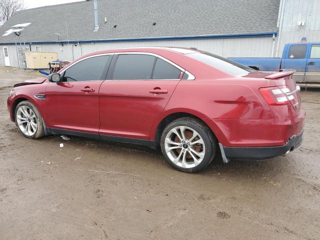 1FAHP2KT3EG152795 - 2014 FORD TAURUS SHO BURGUNDY photo 2