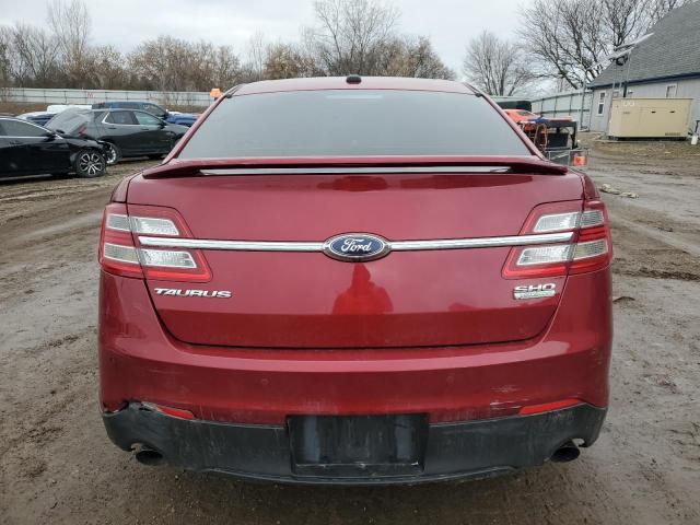 1FAHP2KT3EG152795 - 2014 FORD TAURUS SHO BURGUNDY photo 6