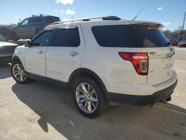 1FM5K7D84EGA73598 - 2014 FORD EXPLORER XLT WHITE photo 2