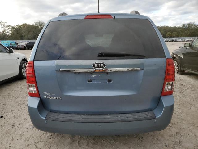 KNDMG4C71C6473095 - 2012 KIA SEDONA LX BLUE photo 6