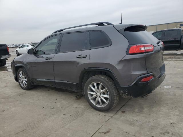 1C4PJLCB8JD611477 - 2018 JEEP CHEROKEE LATITUDE GRAY photo 2