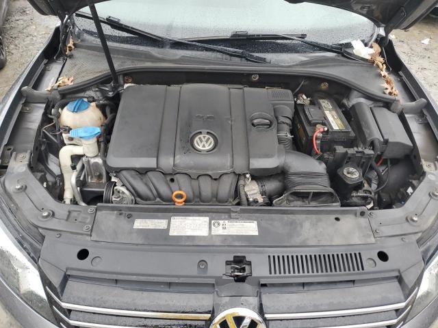 1VWAP7A39DC133357 - 2013 VOLKSWAGEN PASSAT S GRAY photo 11