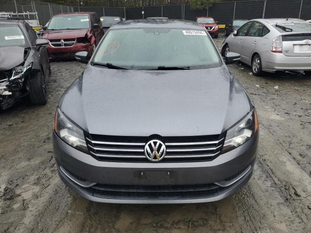 1VWAP7A39DC133357 - 2013 VOLKSWAGEN PASSAT S GRAY photo 5