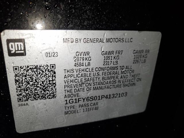 1G1FY6S01P4132103 - 2023 CHEVROLET BOLT EUV LT BLACK photo 13