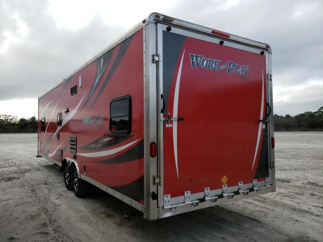 4X4TWPF27GB016282 - 2016 FRVV TRAILER RED photo 3