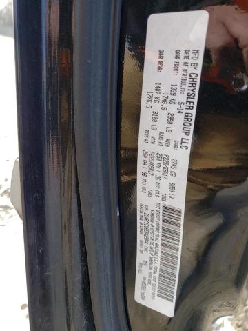 2C4RC1CG6ER425944 - 2014 CHRYSLER TOWN & COU TOURING L BLACK photo 13