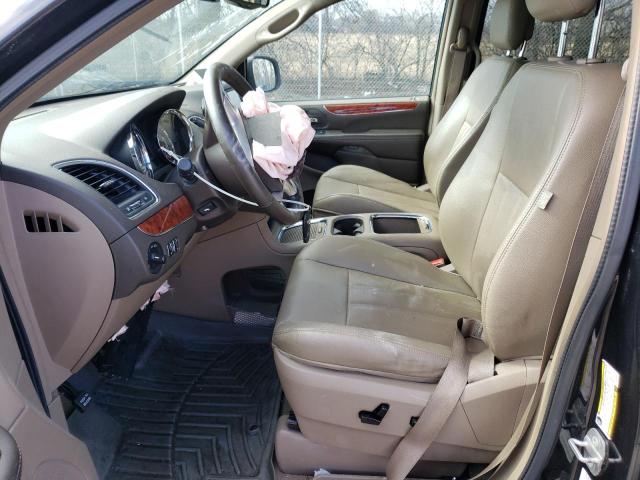 2C4RC1CG6ER425944 - 2014 CHRYSLER TOWN & COU TOURING L BLACK photo 7