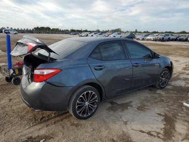 2T1BURHE8GC745628 - 2016 TOYOTA COROLLA L GRAY photo 3