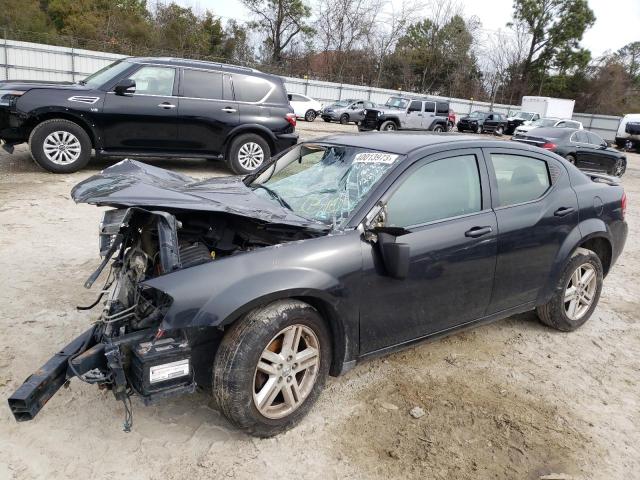 1B3LC56BX9N546185 - 2009 DODGE AVENGER SXT BLACK photo 1