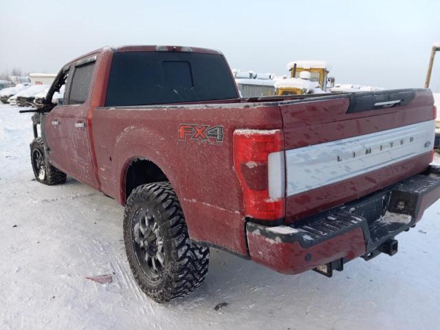 1FT7W2BTXKEE80652 - 2019 FORD F250 SUPER DUTY RED photo 2