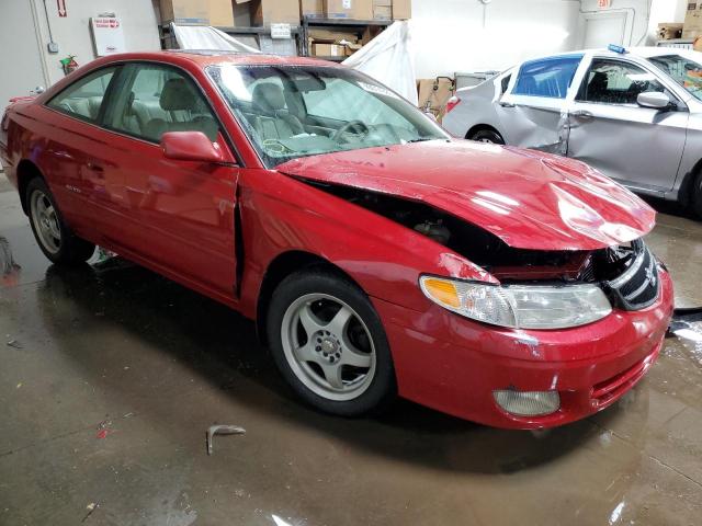 2T1CF22P01C430362 - 2001 TOYOTA CAMRY SOLA SE RED photo 4