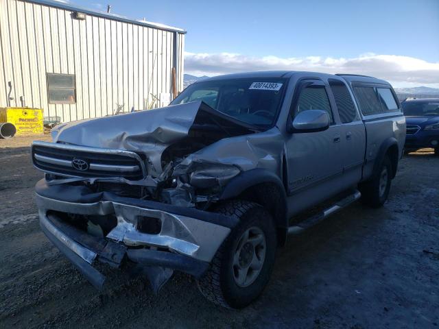 5TBBT44122S283925 - 2002 TOYOTA TUNDRA ACCESS CAB GRAY photo 1