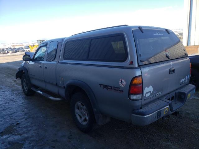 5TBBT44122S283925 - 2002 TOYOTA TUNDRA ACCESS CAB Մոխրագույն լուսանկար 2