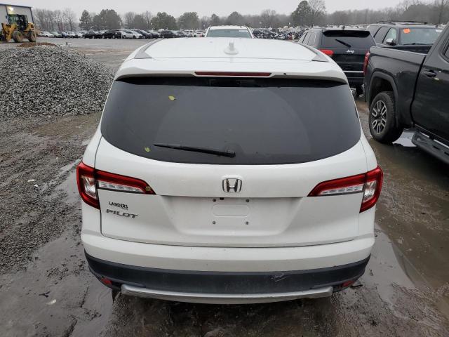 5FNYF5H59MB031110 - 2021 HONDA PILOT EXL WHITE photo 6