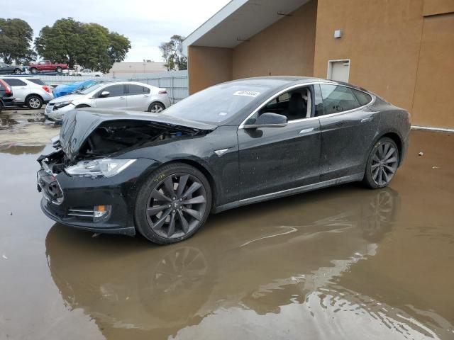 5YJSA1H14EFP30639 - 2014 TESLA MODEL S BLACK photo 1