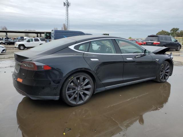 5YJSA1H14EFP30639 - 2014 TESLA MODEL S 黑色 照片 3