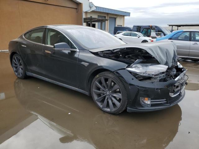5YJSA1H14EFP30639 - 2014 TESLA MODEL S 黑色 照片 4